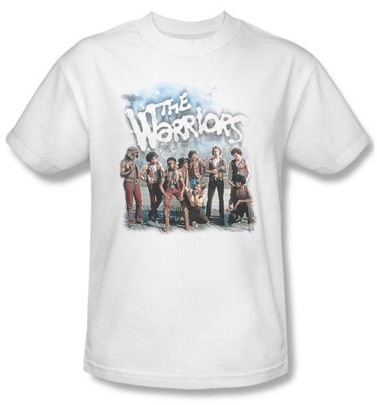 The Warriors Shirt Amusement Adult White Tee T-Shirt