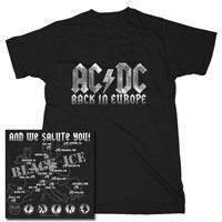 AC/DC Back In Europe T-shirt
