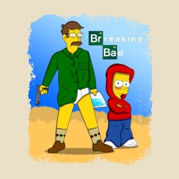 Skinner & Bart: Breaking Bad