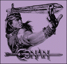 Women's Conan the Barbarian T Shirt - Girls Arnold Schwarzenegger T Shirts - Ladies Conan T Shirt