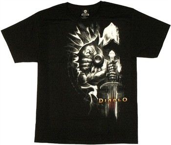Diablo 3 Archangel Tyrael Side T-Shirt