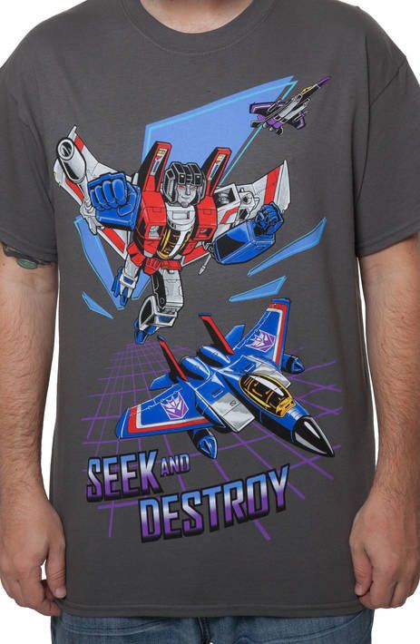 Starscream Seek and Destroy Shirt