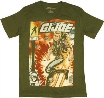 GI Joe Duke Jet Pack T-Shirt Sheer