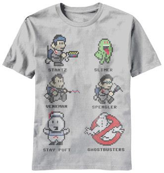 Ghostbusters - 8 Bit Busters (Slim Fit)