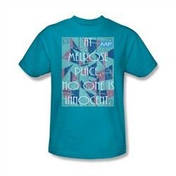 Melrose Place Shirt Innocent Turquoise T-Shirt