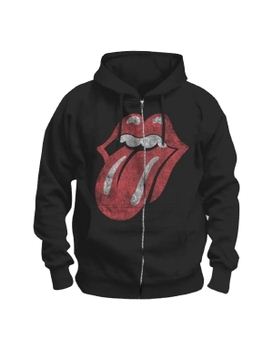 The Rolling Stones Distressed Tongue Men's Hoodie