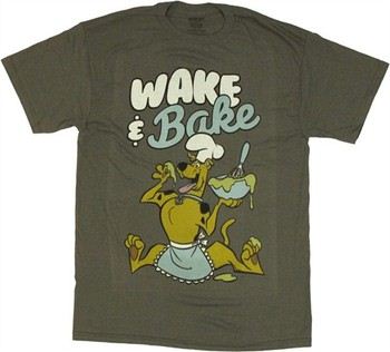 Scooby Doo Wake and Bake T-Shirt