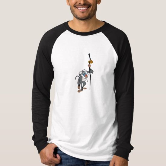 Lion King's Rafiki with a stick in his hand Disney T-Shirt