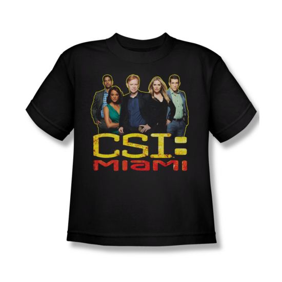 CSI Miami Cast Shirt Kids Shirt Youth Tee T-Shirt