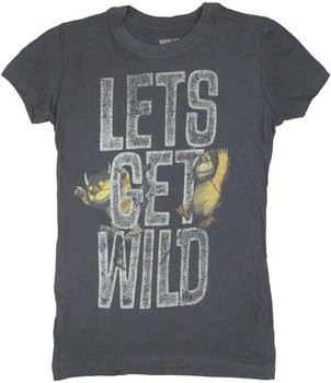 Where the Wild Things Are Let's Get Wild Baby Doll Tee