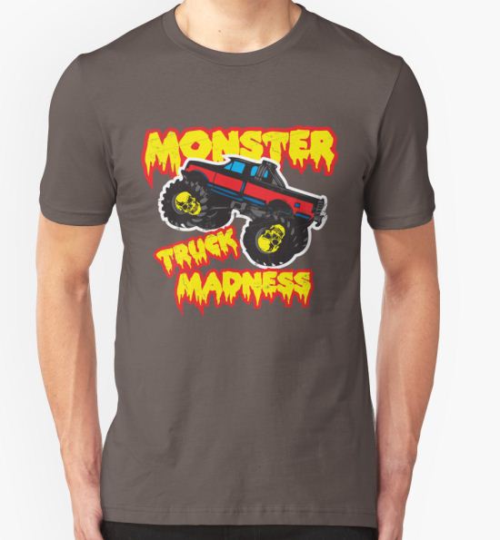 Monster Truck Madness T-Shirt by huliodoyle T-Shirt