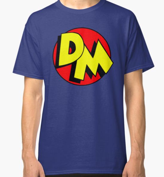 Initial Logo : Danger Mouse Classic T-Shirt by MagdalenaBart T-Shirt