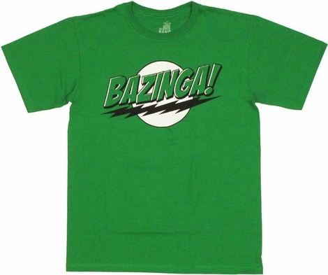 Big Bang Theory Bazinga T Shirt