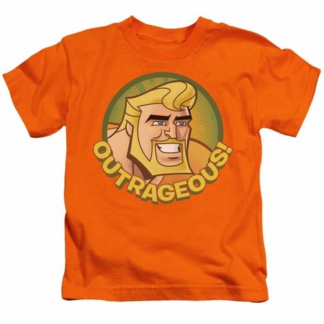 Aquaman Outrageous Juvenile T Shirt