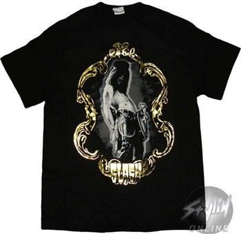 Guns N Roses Slash Gold Profile T-Shirt