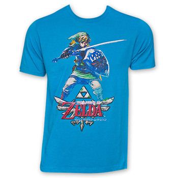 Legend Of Zelda Skyward Sword Game Nintendo Link T-Shirt