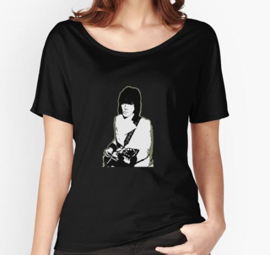 Jeff Beck Women's Relaxed Fit T-Shirt by bassdmk T-Shirt