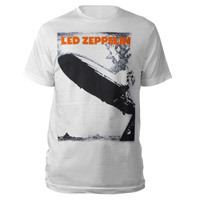 Led Zeppelin Debut Album White T-Shirt