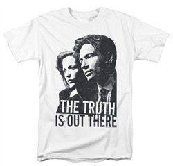 X-Files Shirt Truth Adult White Tee T-Shirt