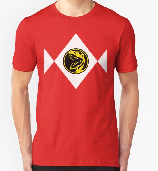 mighty morphin power ranger T-Shirt by maumana T-Shirt
