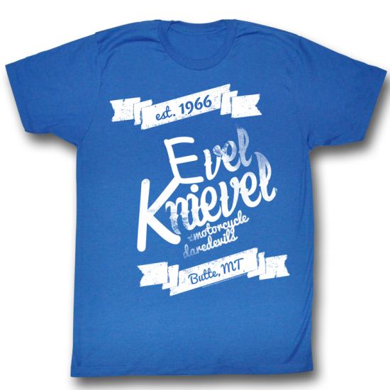 Evel Knievel Shirt 1966 Royal T-Shirt