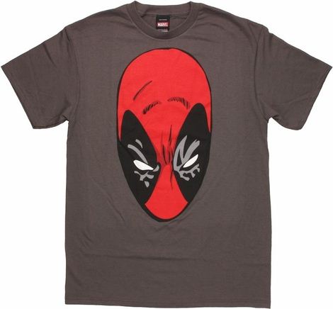 Deadpool Head T Shirt