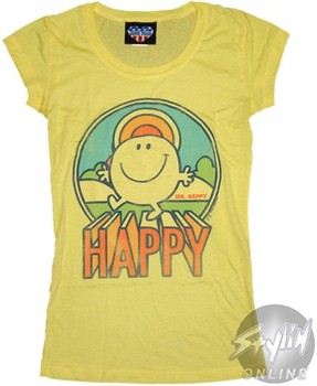 Little Miss Happy Baby Doll Tee by JUNK FOOD