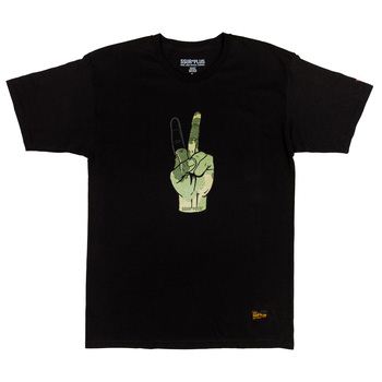 SSUR - One Finger Peace Platoon Camo Fill - T-Shirt