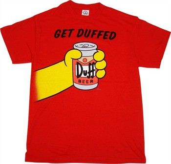 Simpsons Get Duffed T-Shirt