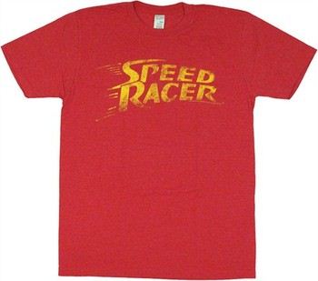 Speed Racer Logo T-Shirt Sheer