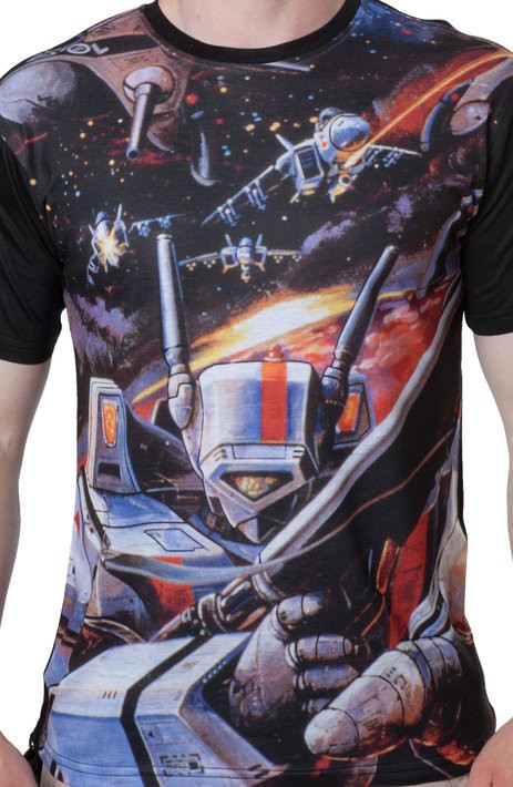 Robotech Space War Sublimation T-Shirt
