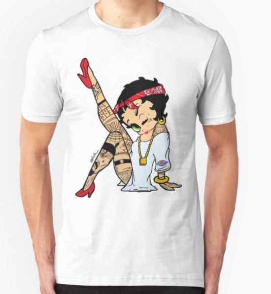 Betty Boop chola T-Shirt by wrtistik86 T-Shirt