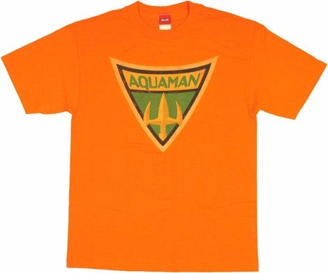 Aquaman Shield T Shirt