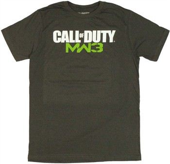 Activision Call of Duty Modern Warfare 3 Logo T-Shirt Sheer