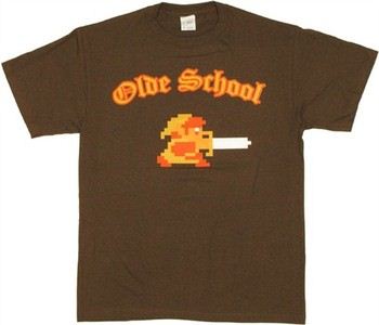 Legend of Zelda 8-Bit Link Olde School T-Shirt