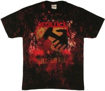 Metallica Kill Em All Bloody T-Shirt