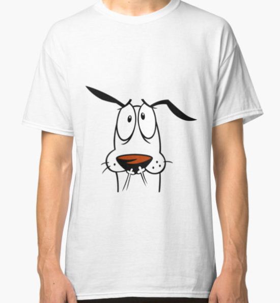 Courage The Cowardly Dog Classic T-Shirt by Leebo616 T-Shirt