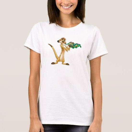 Timon Offering Bugs Disney T-Shirt