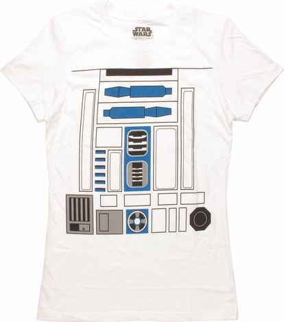Star Wars R2-D2 Costume Juniors T-Shirt