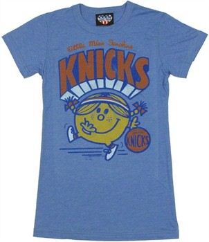 National Basketball Association Little Miss New York Knicks Baby Doll Tee by JUNK FOOD