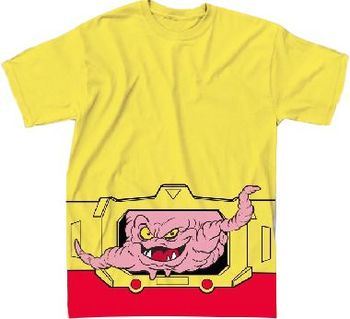 Teenage Mutant Ninja Turtles I Am Kraang Brain Yellow T-shirt