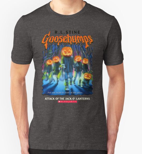 ‘Goosebumps Attack of the Jack O'Lanterns’ T-Shirt by nicolascagedesu T-Shirt