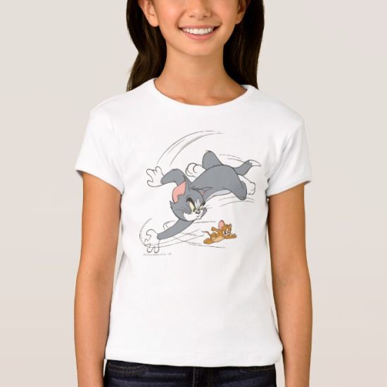 Tom and Jerry Chase Turn T-Shirt