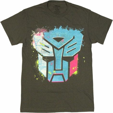 Transformers Autobot Logo Neon T Shirt