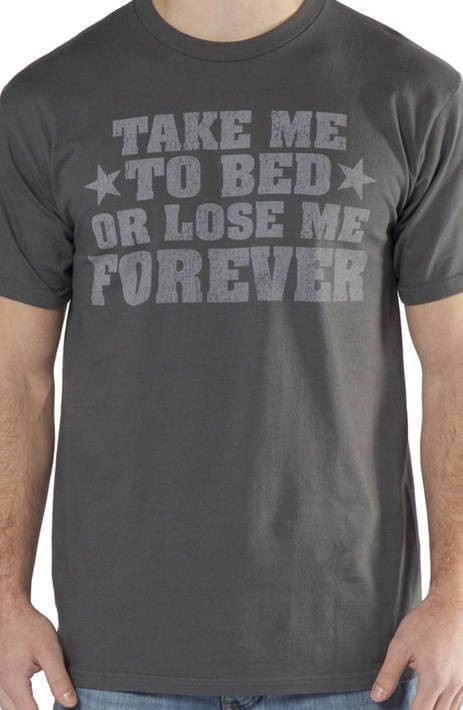 Adult Take Me To Bed T-Shirt