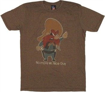 Looney Tunes Yosemite Sam No More Mr. Nice Guy T-Shirt Sheer by JUNK FOOD