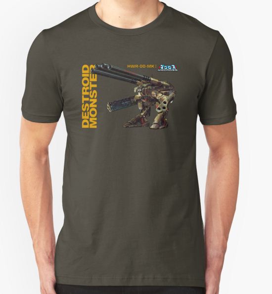 Macross Robotech Destroid Monster T-Shirt by innovariart T-Shirt