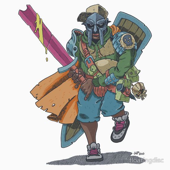 Dungeons & Dragons & MF DOOM by floatingdisc T-Shirt