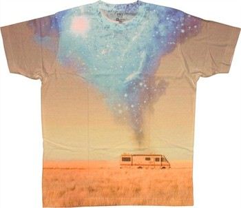 Breaking Bad RV Desert Scene Dye Sublimated T-Shirt Sheer