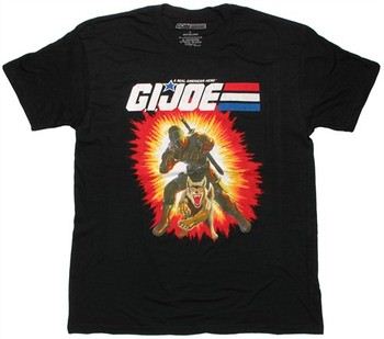 Gi Joe Snake Eyes Timber Blast T-Shirt Sheer